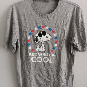 Mens Crew Neck Short Sleeve Reg Fit Big and Tall Graphic T-Shirt, Gray Sz 2XLT